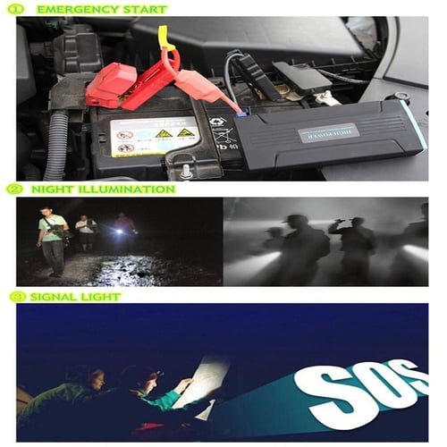 Kit Démarreur multifonction haute puissance pour automobile, alimentation de secours