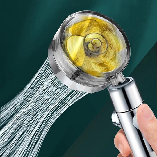 pommeau de douche ventilateur turbo