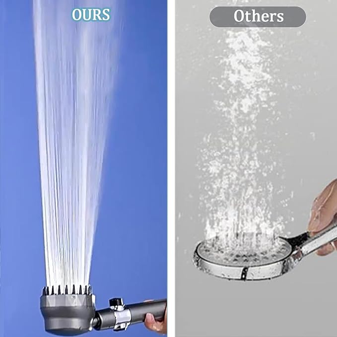Pomme de douche filtrée haute pression multifonctionnelle avec 3 modes