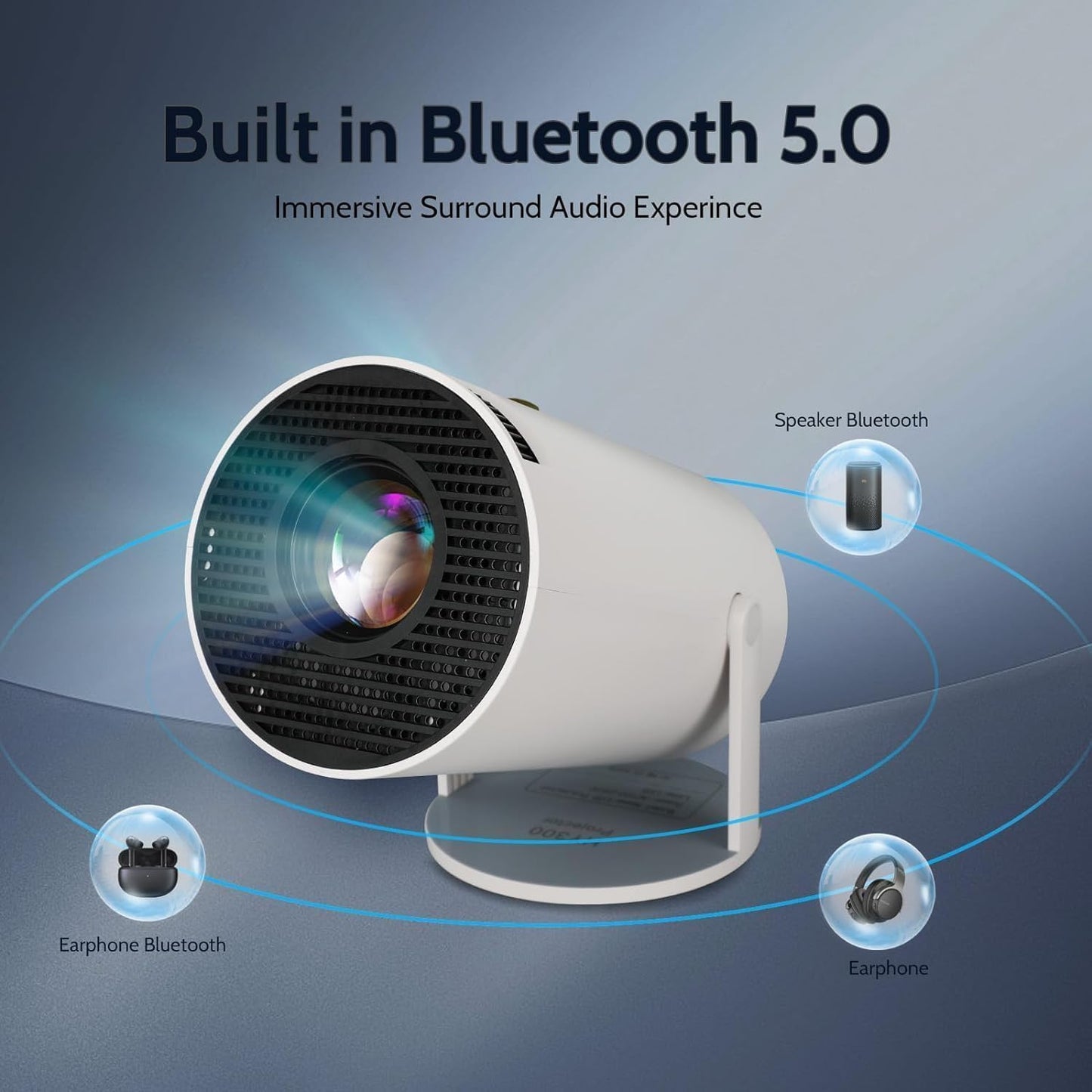 Mini Projecteur 4K Supportée