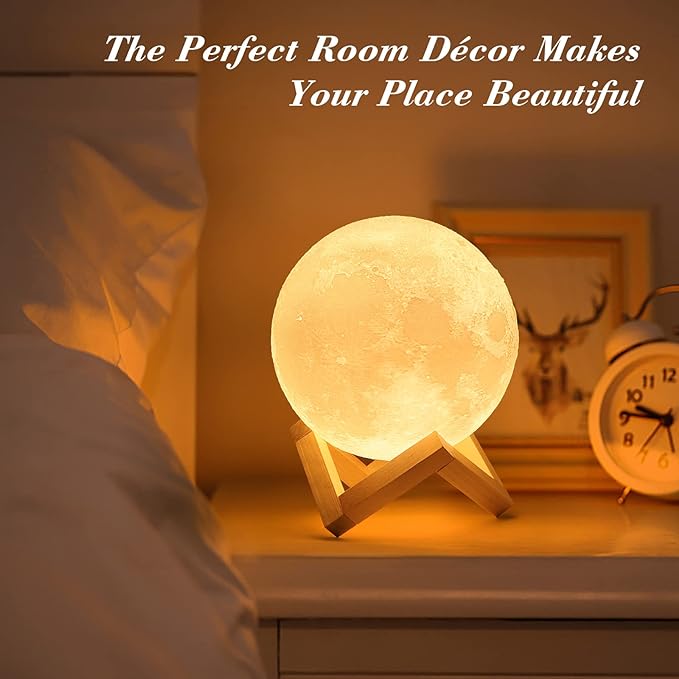 lampe de lune lumineux et humidificateur