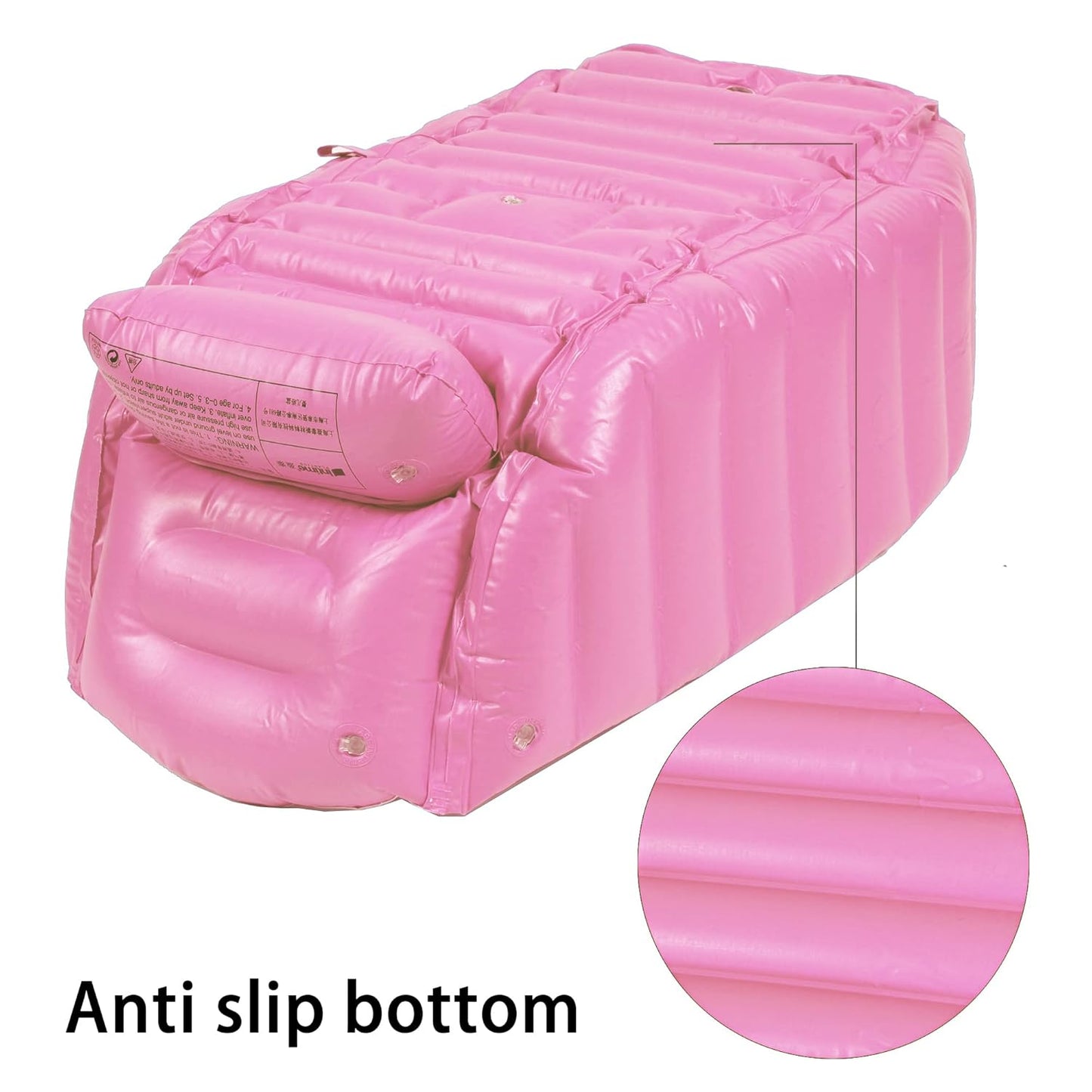 Baignoire Bébé Gonflable – Ultra Sécurisée, Confort Premium