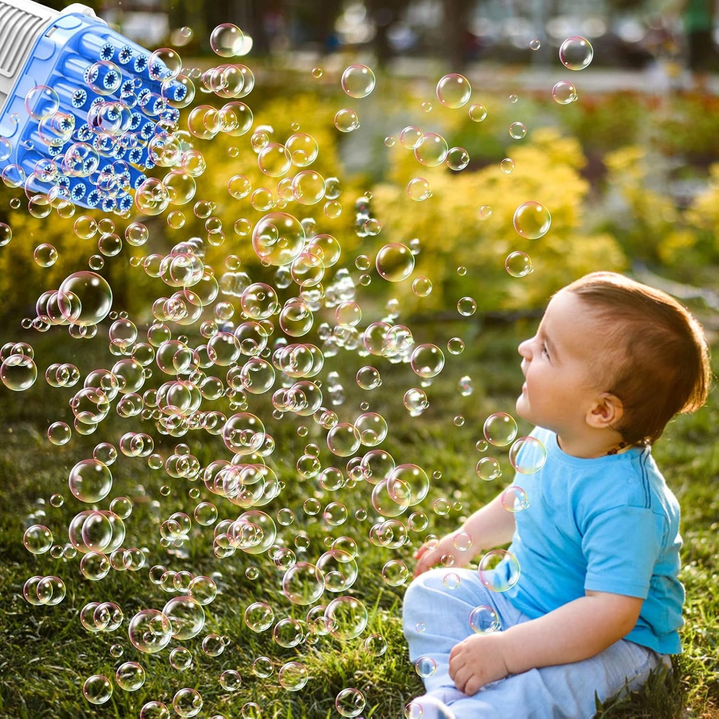 Fusée pistolet à bulles fusée🫧 mitrailleuse lanceur automatique souffleur savon jouets pour enfants enfants cadeau