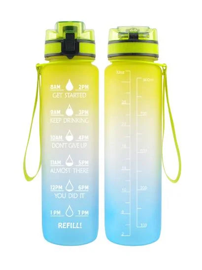 Motivational gourdes multicouleur 1litre