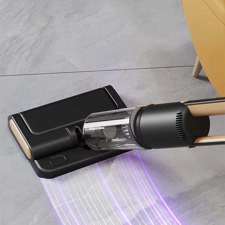 Balai Aspirateur Cyclonique 2 en 1 – Nettoyage Sec & Humide, Léger et Puissant