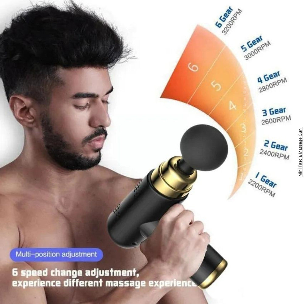 mini pistolet de massage avec ecran de touche ORIGINAL