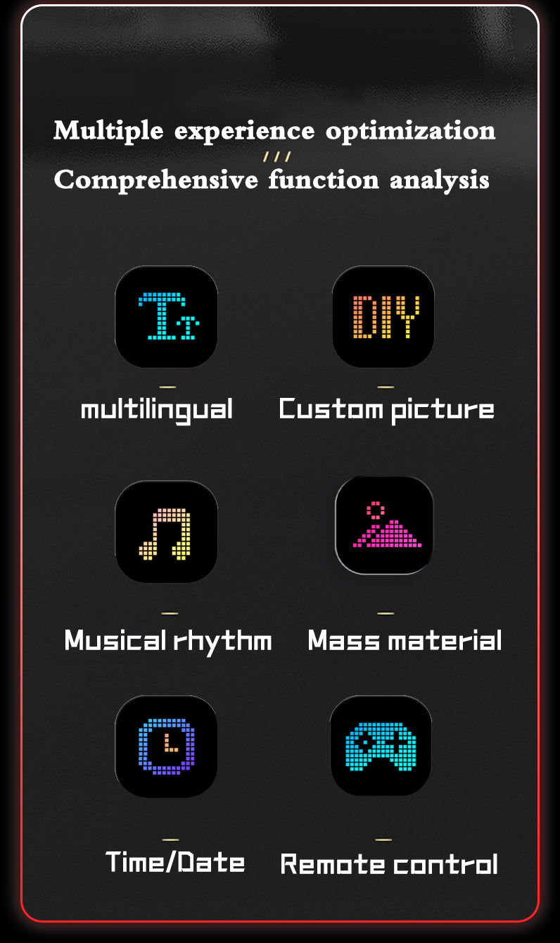 LED affichage flexible APP Bluetooth écran publicitaire couleur autocollant intelligente écran souple affichage