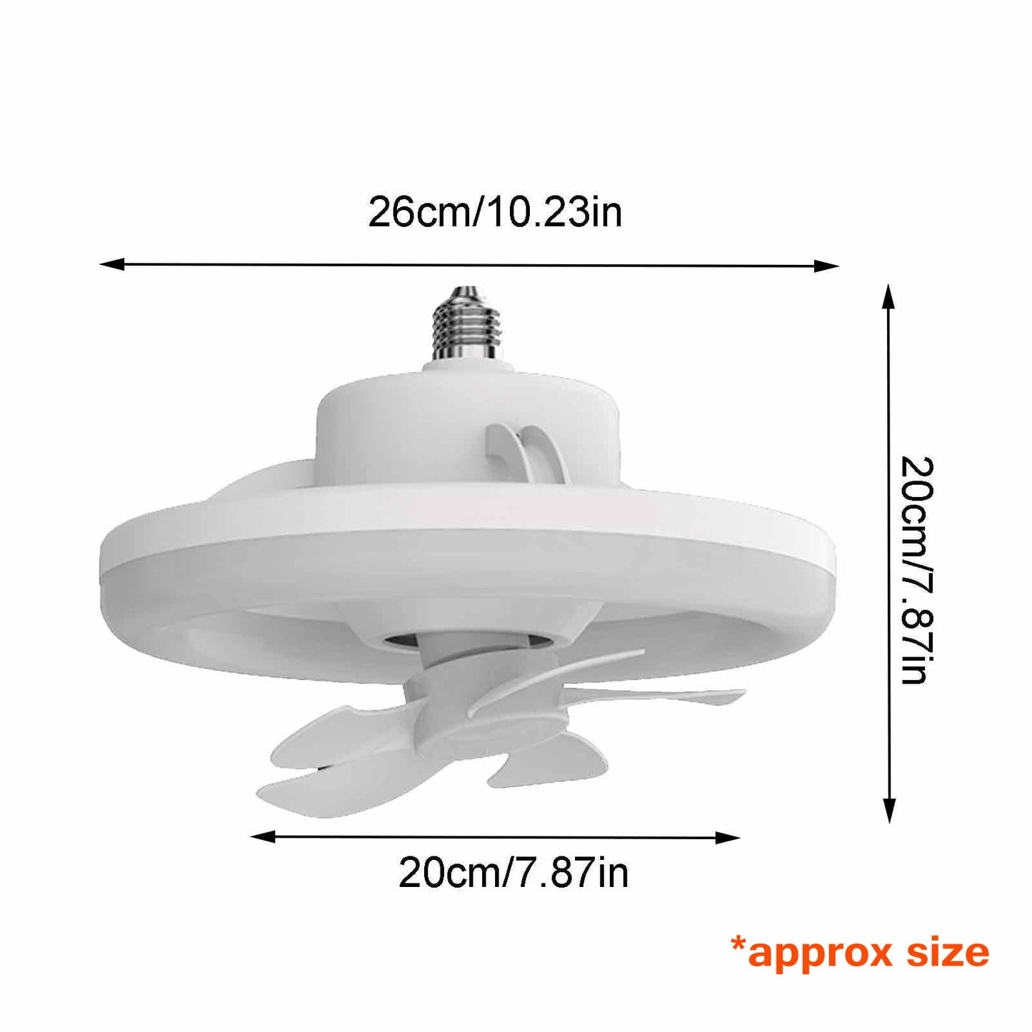 ventilateur LED multifonction