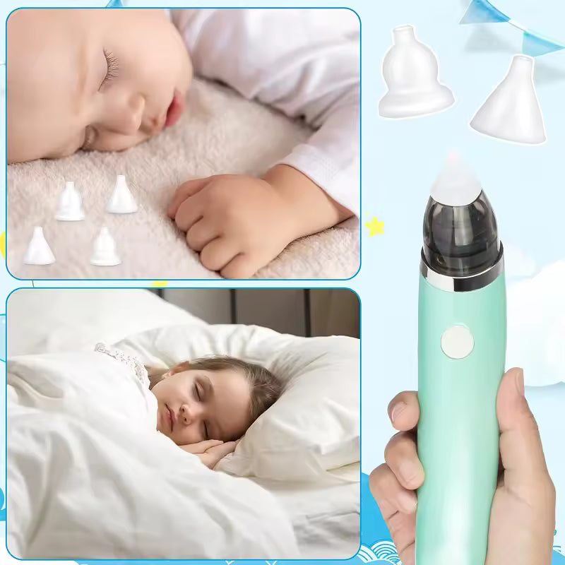 Aspirateur Nasal et oreilles électrique pour bébé et nouveau-nés
