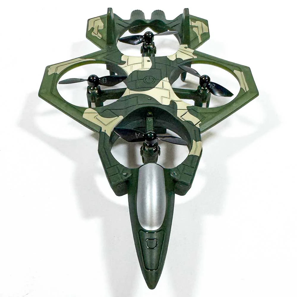 Sky Overlord Cyclone Stunt Drone – Mini Drone Cascade 360°, LED Lumineuses, 2.4GHz RC, Ultra Résistant