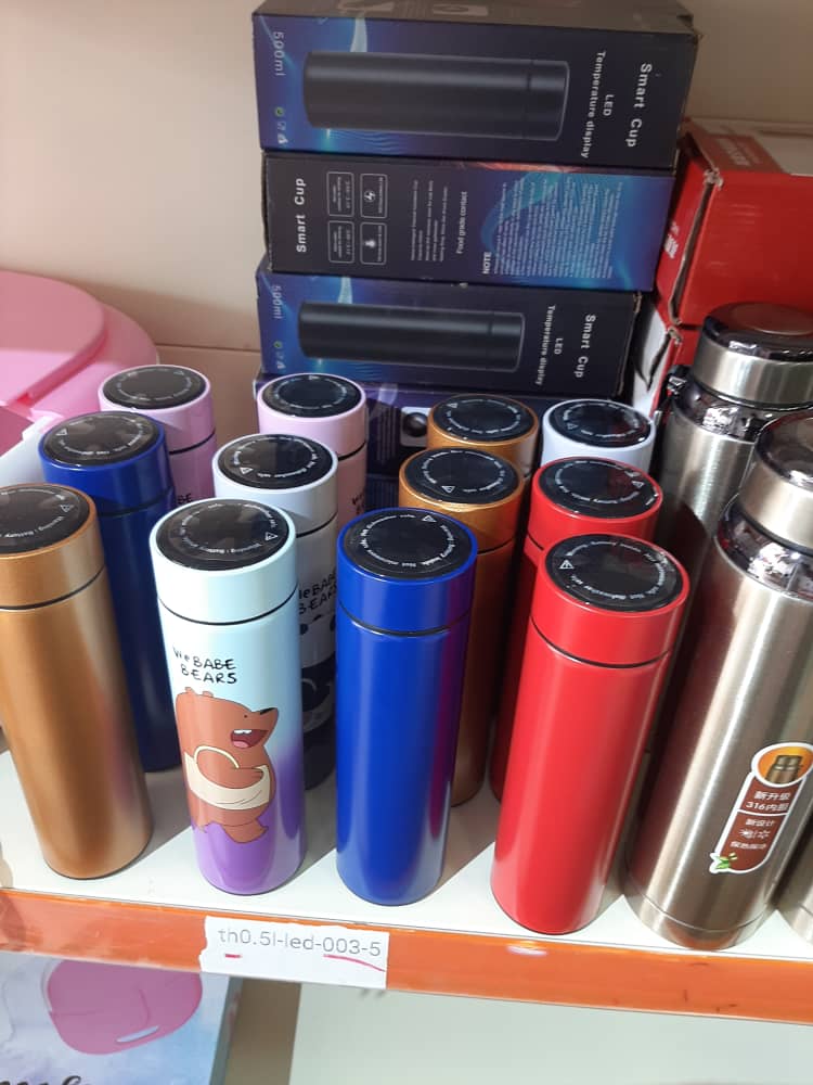 thermos 500ml led temperature