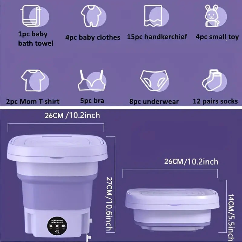 mini machine a laver 18 litres grand
