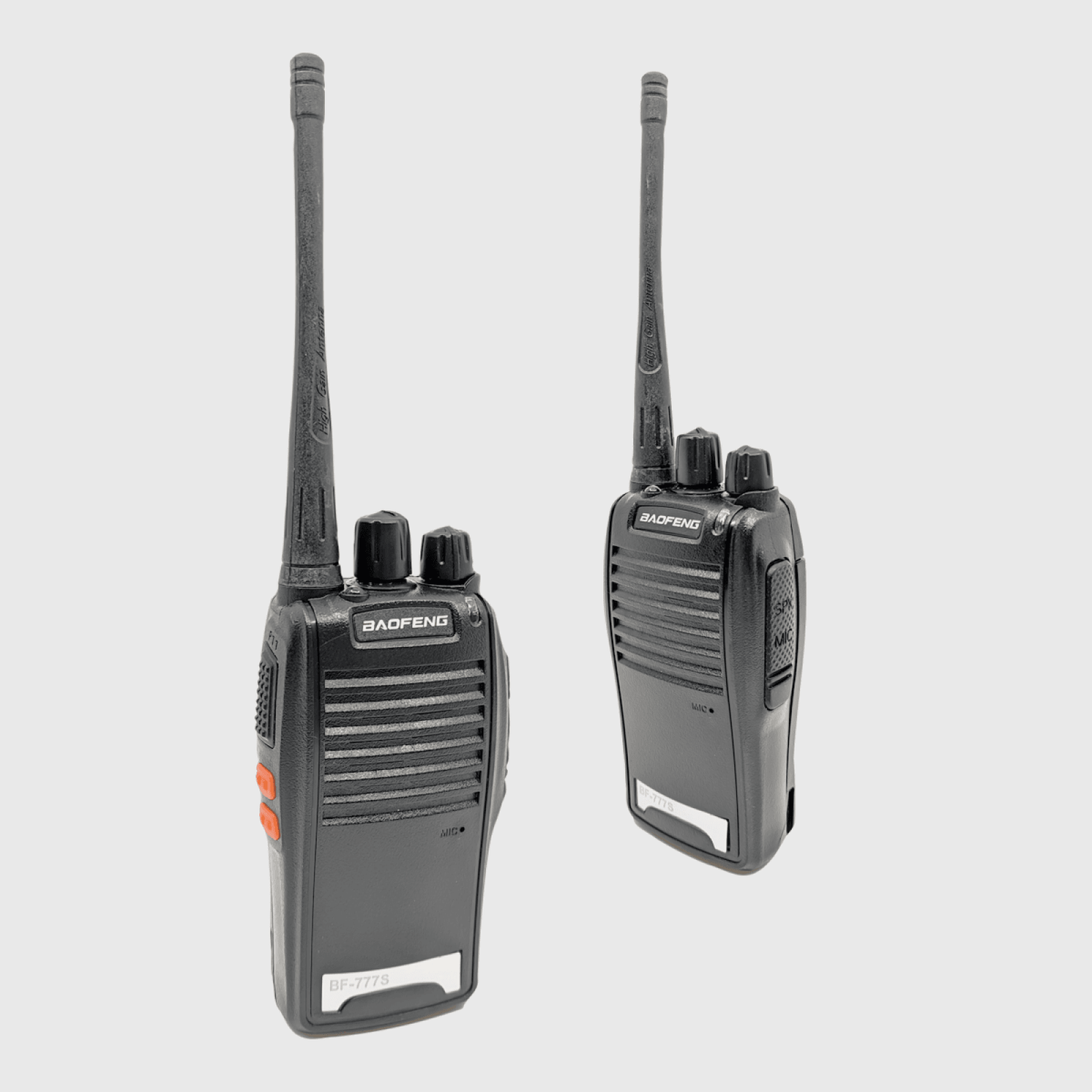 DEUX pieces BF-77S walkie-talkie 8km distance+