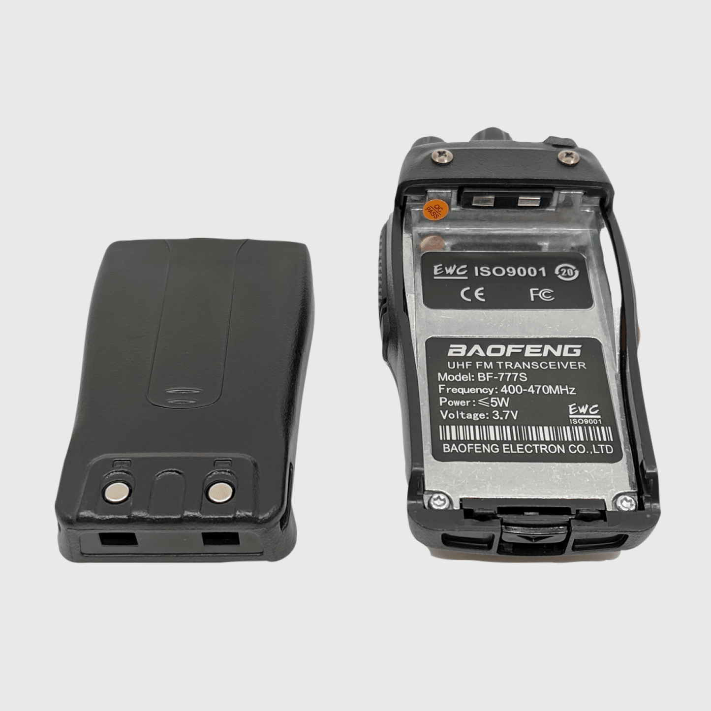 DEUX pieces BF-77S walkie-talkie 8km distance+
