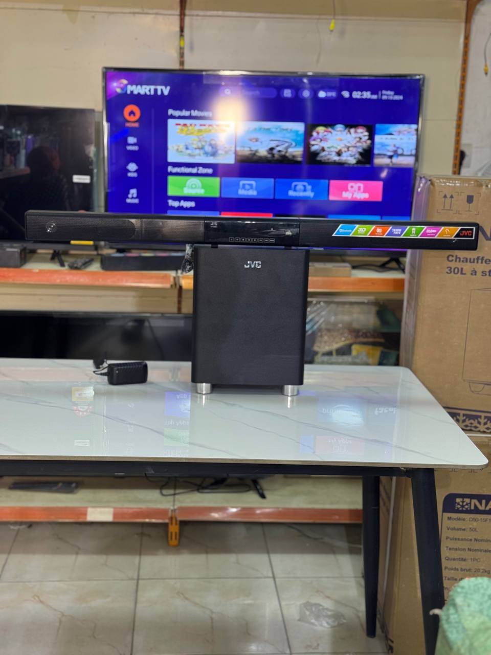 JVC HOME CINÉMA JVC Demontable