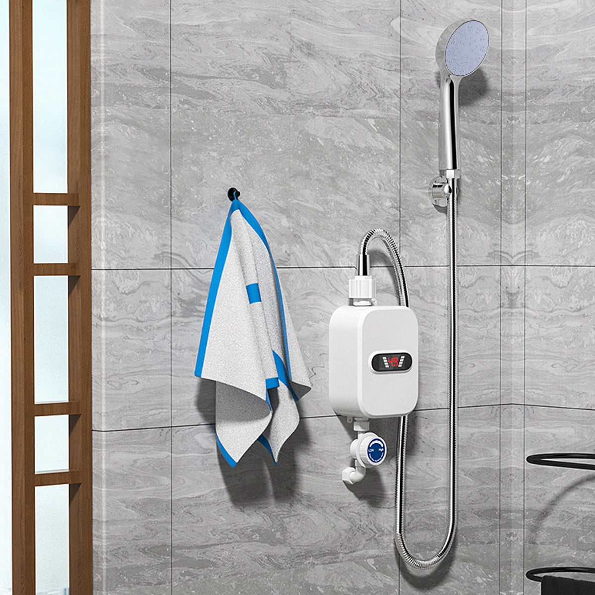 🔥 Chauffe-Eau Instantané Intelligent – Sécurité & Confort à Domicile