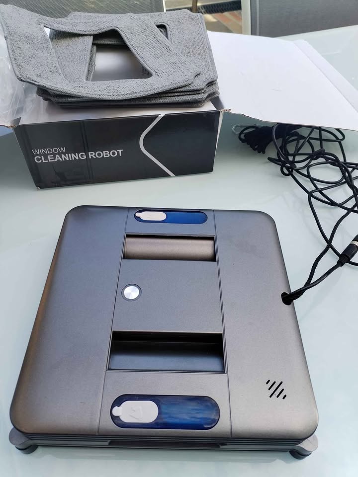 Robot Lave-Vitre Ultra-Mince 5 cm – App Smart & Double Tension