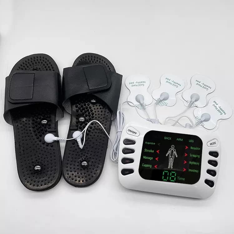 Appareil de Massage Électrostimulation pour Tout le Corps avec Électrodes – Relaxation Musculaire à Domicile