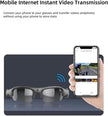 Lunettes Connectées Caméra HD 1080P WiFi – Smart Glasses avec Carte 32GB pour Sport & Sécurité