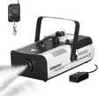 Machine à Fumée Professionnelle 1500W – Fog Machine Haute Puissance avec Télécommande Sans Fil & Commande Filaire pour Soirées, Scène & Événements