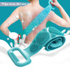 Brosse de Bain en Silicone Exfoliante avec Sangle Longue – Scrub Dos et Corps pour Douche
