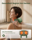 Masseur Cervical Chauffant Portable – Appareil de Massage Cou, Épaules, Dos, Bras et Jambes