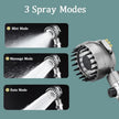 Pomme de douche filtrée haute pression multifonctionnelle avec 3 modes