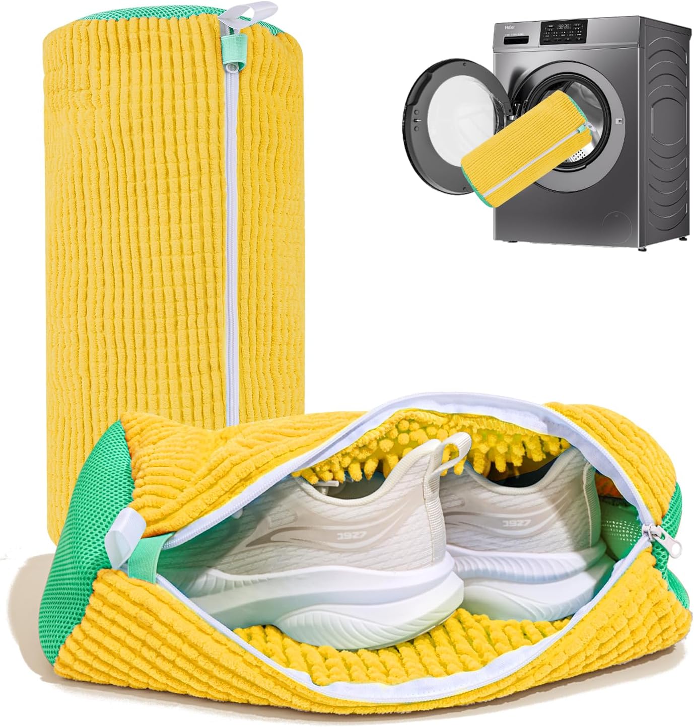 Sac de Lavage pour Chaussures en Machine 👟 | Protection Sneakers Machine à Laver – Réutilisable