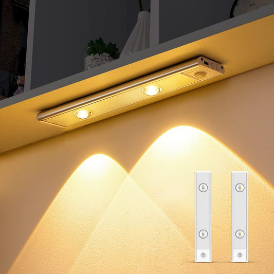 Capteur de mouvement lumière LED capteur lampe sans fil Ultra mince USB LED pour armoires de cuisine chambre armoire éclairage intérieur veilleuse