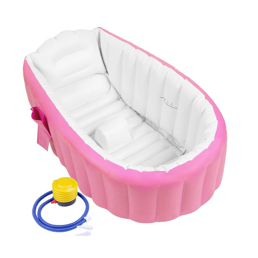 Baignoire Bébé Gonflable – Ultra Sécurisée, Confort Premium