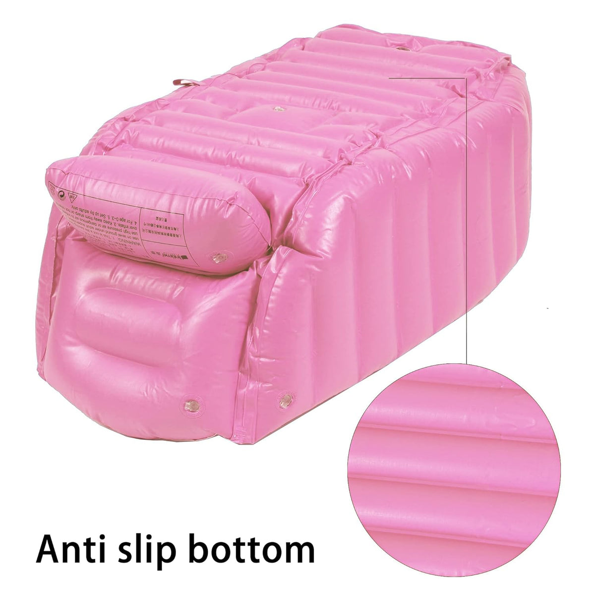 Baignoire Bébé Gonflable – Ultra Sécurisée, Confort Premium