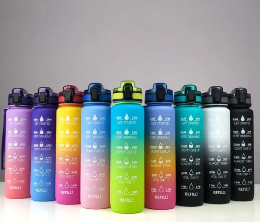 Motivational gourdes multicouleur 1litre