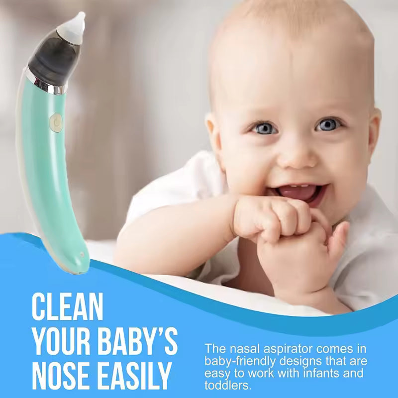 Aspirateur Nasal Électrique pour Bébé et Nouveau-Né sur le côté
