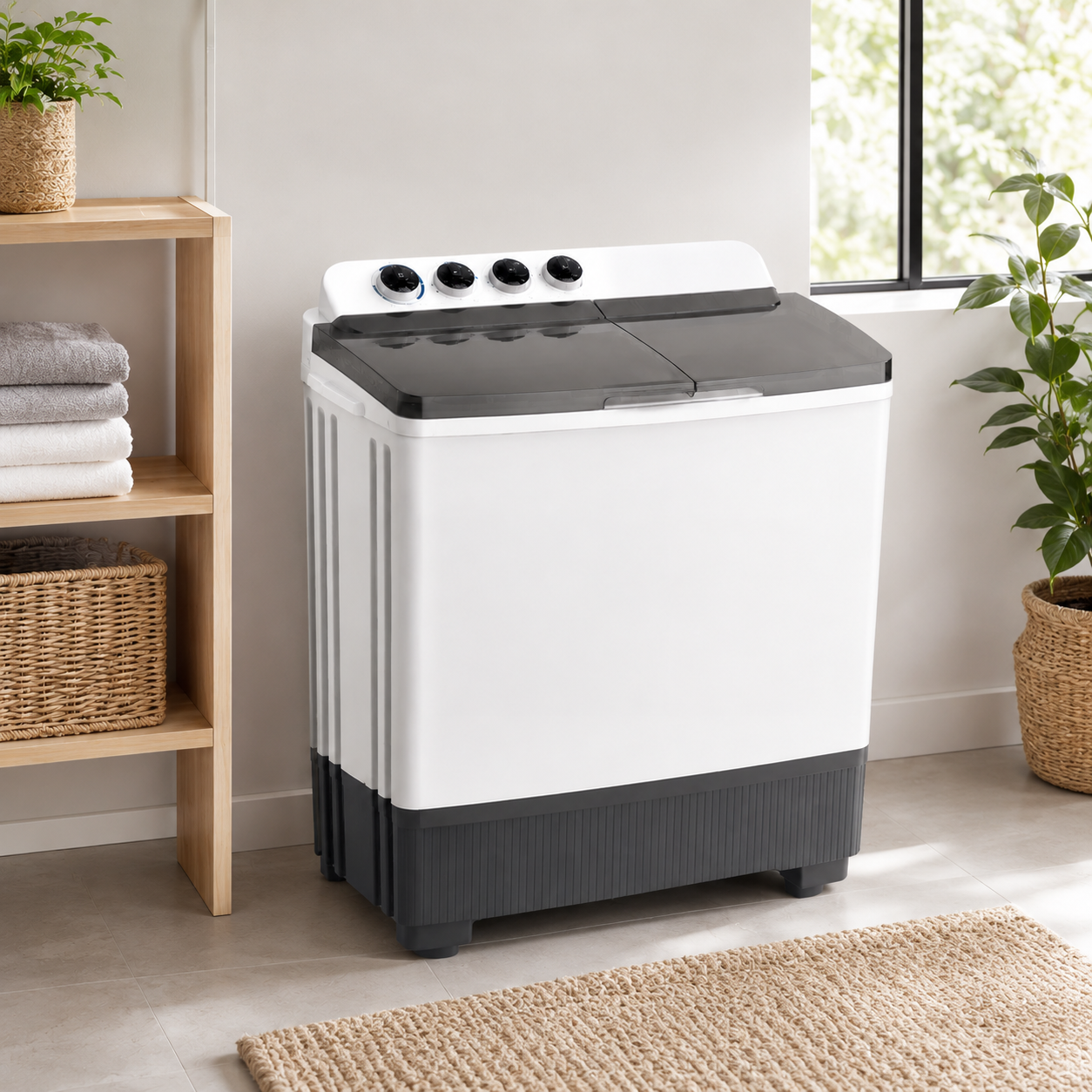 Machine à Laver Midea 8KG Top Load – Puissante & Économique