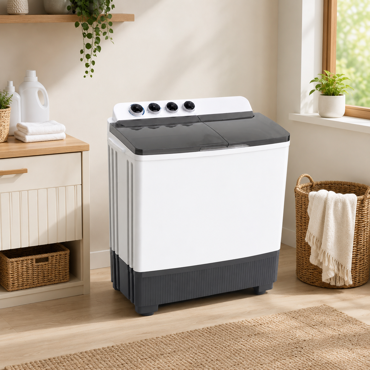 Machine à Laver Midea 8KG Top Load – Puissante & Économique