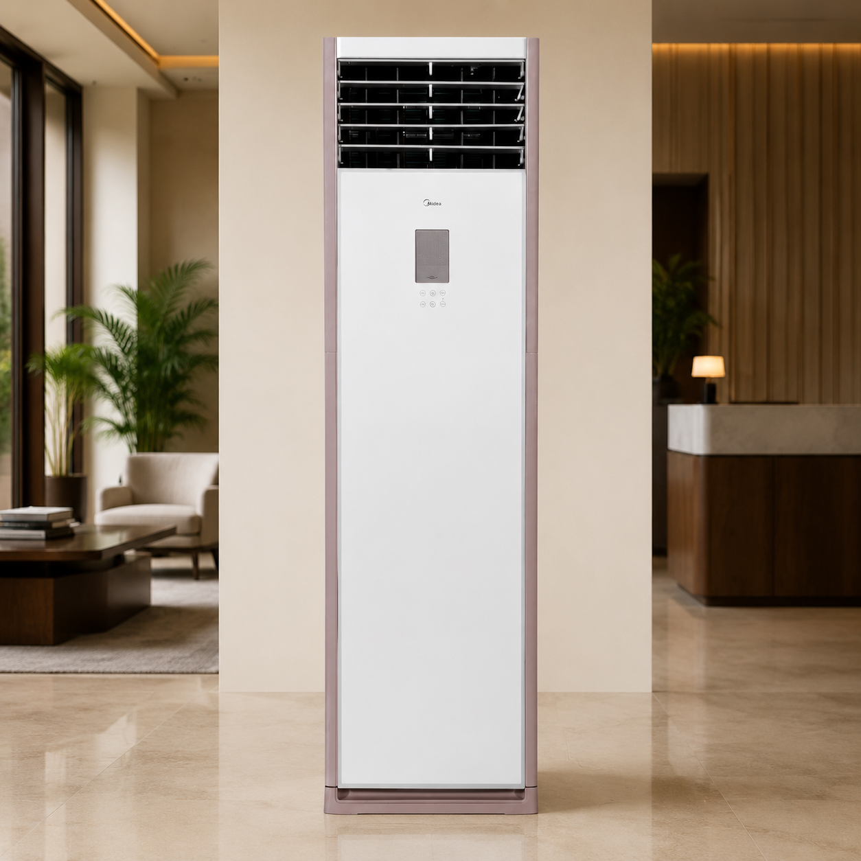 Climatiseur Armoire Midea 27 000 BTU – Refroidissement Turbo Triphasé