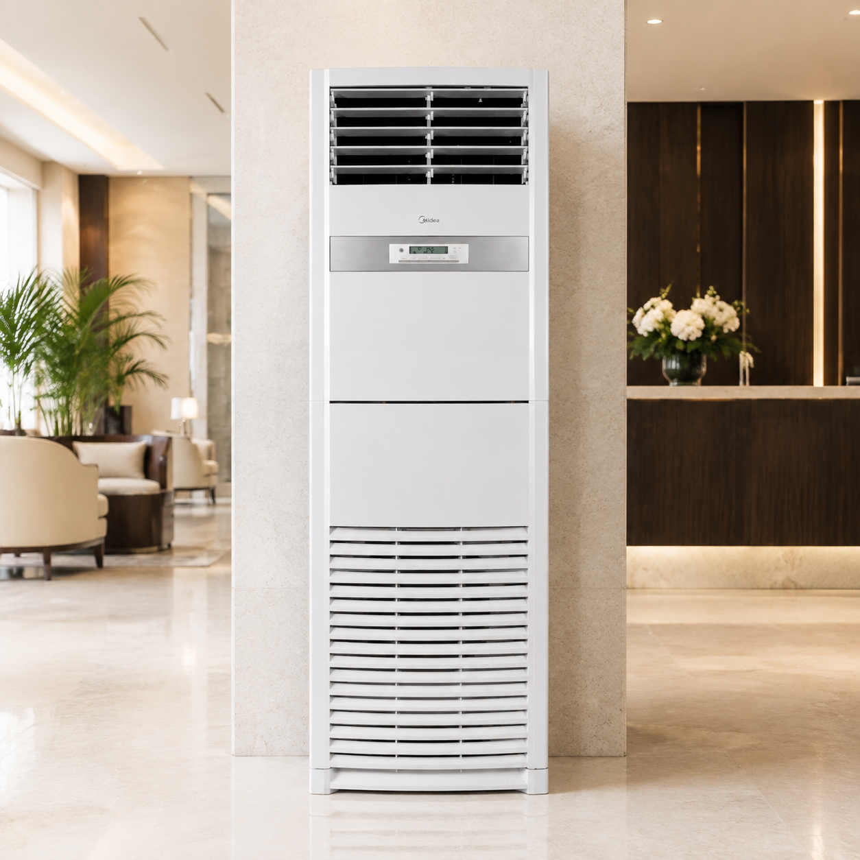 Climatiseur Armoire Midea 60 000 BTU (7,5 CV) – Triphasé A+