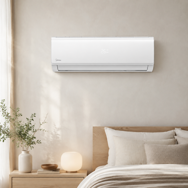 Climatiseur Split Mural Midea Unicool+ 1,5 CV – Inverter EcoMaster AI