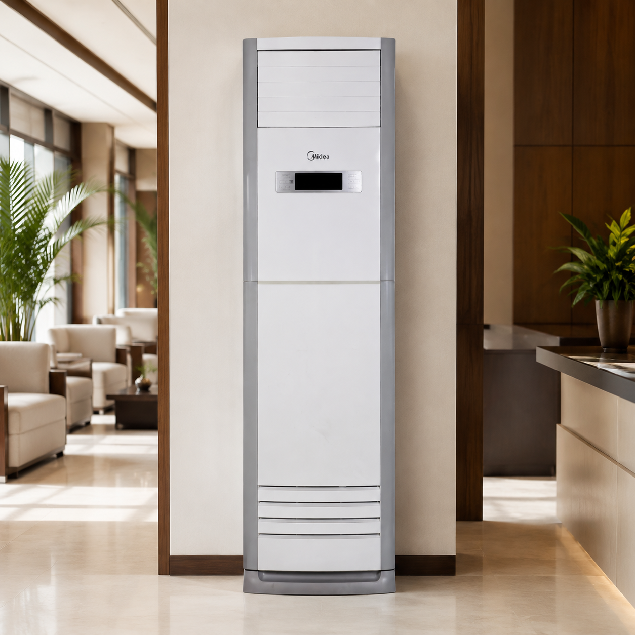 Climatiseur Armoire Midea 48 000 BTU (6 CV) – Triphasé
