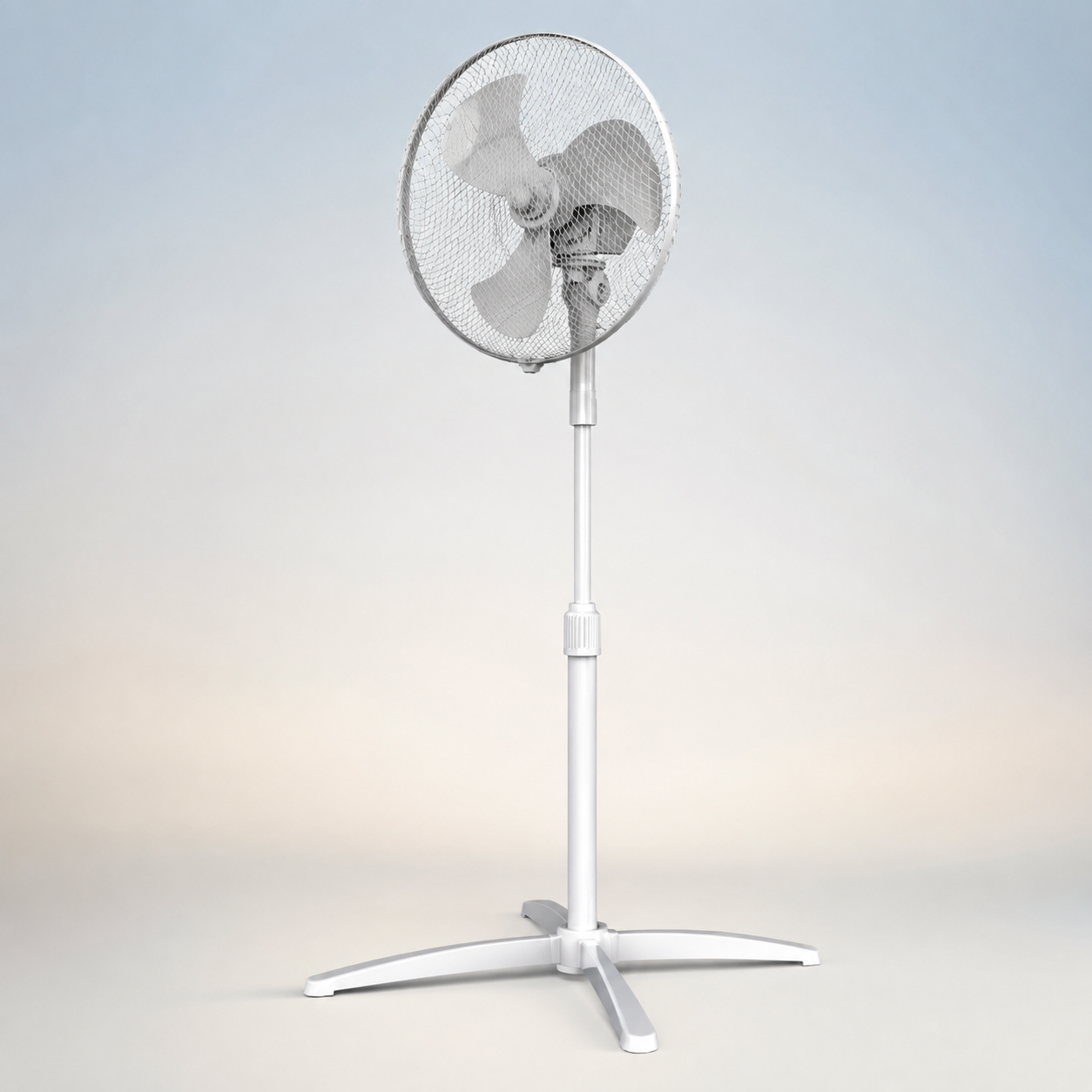 Ventilateur sur Pied Midea 40 W – 3 Vitesses – Blanc – FS40-21M