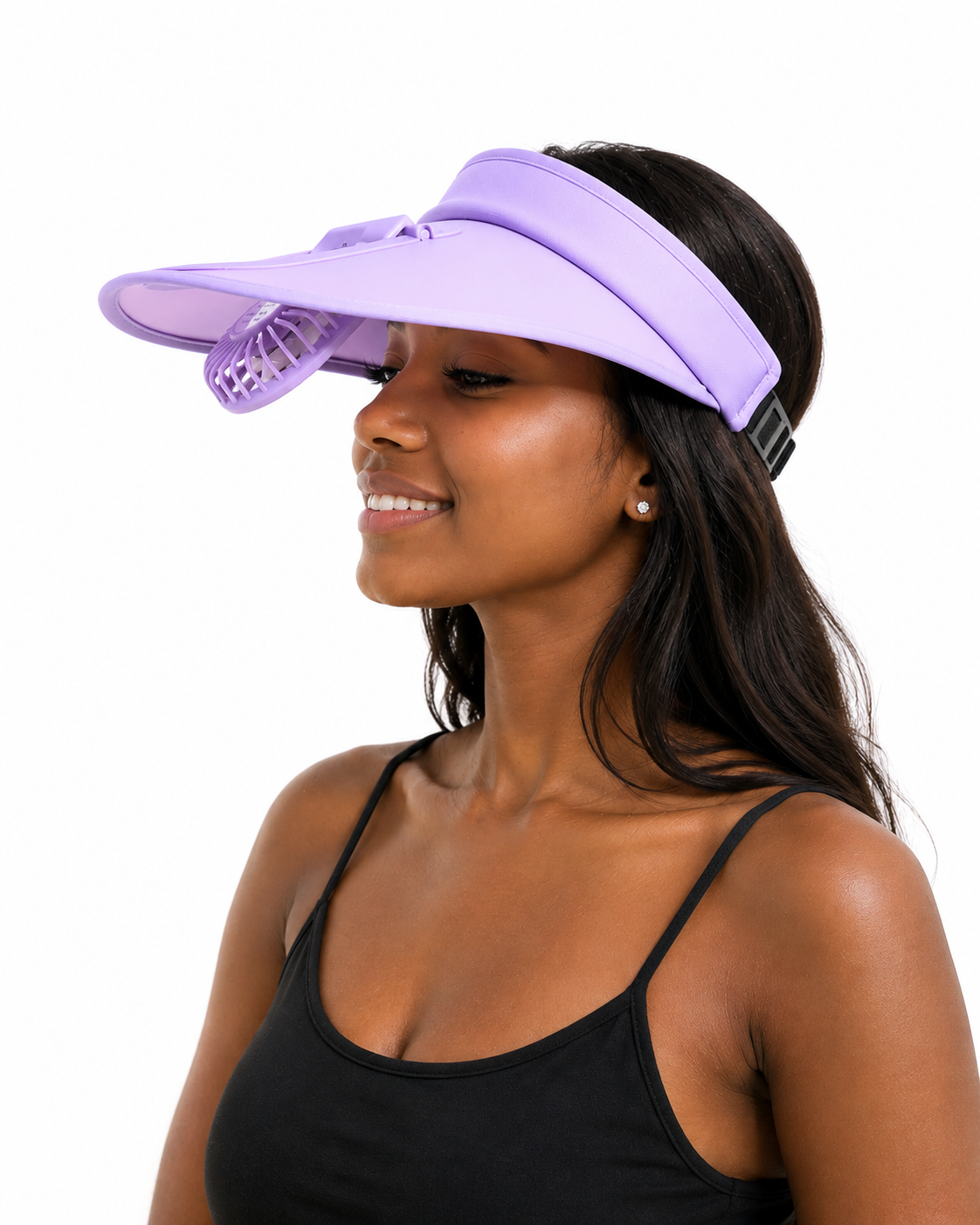 Casquette Visière Solaire avec Ventilateur USB Rechargeable – Protection UV & Refroidissement Instantané