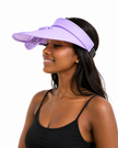 Casquette Visière Solaire avec Ventilateur USB Rechargeable – Protection UV & Refroidissement Instantané