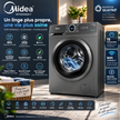 Machine à Laver Midea 8KG HealthGuard – Inverter Quattro, 1400 tr/min, Wi-Fi & 15 Programmes – MF100W80B/T