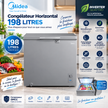 MIDEA Congélateur Horizontal 198 L Gris Inverter – MDRC362FZG43D