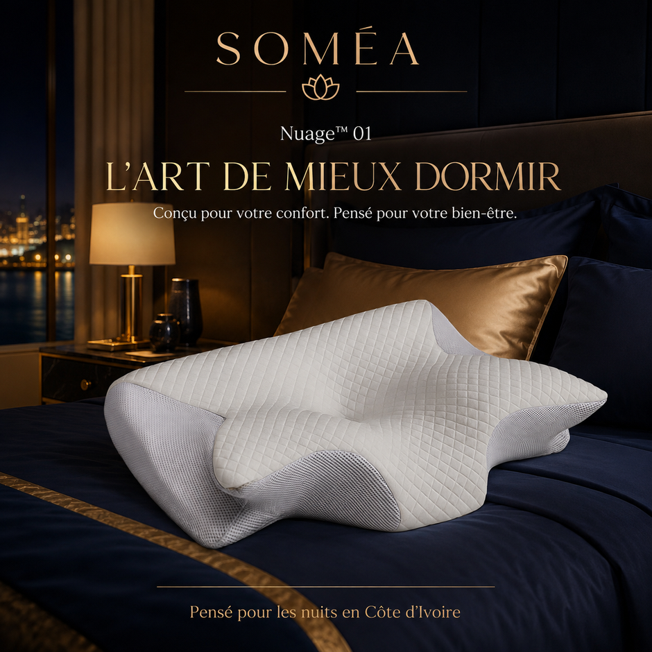 SOMÉA Nuage™ Édition 01 — Le Luxe de Mieux Dormir