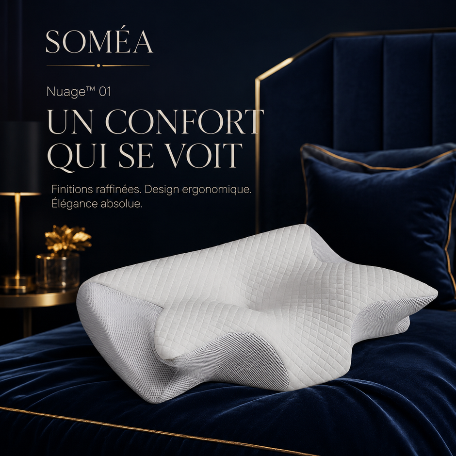 SOMÉA Nuage™ Édition 01 — Le Luxe de Mieux Dormir