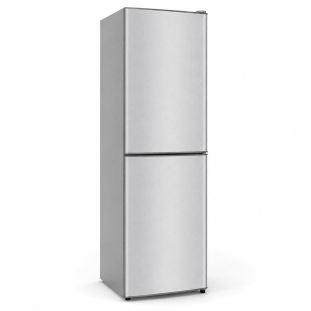 NASCO Réfrigérateur 2 Portes 293L Silver – Économique & Grande Capacité