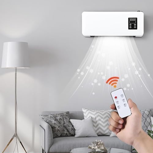 Climatiseur Portable Mural avec Télécommande en chambre