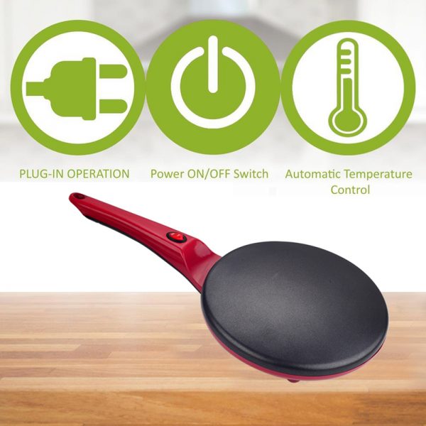 Crêpière Électrique Automatique vue de profil 3