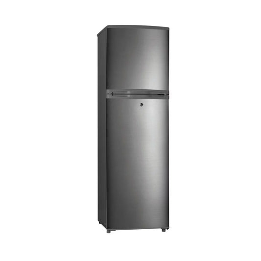 Réfrigérateur NASCO 166L deux portes avec clé. Compact, économique et sécurisé, idéal pour cuisine moderne ou bureau.